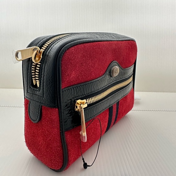 Gucci Small Ophidia Suede Belt Bag - Picture 14 of 14